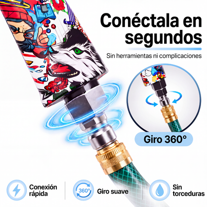 Pistola de Lavado a Presión Sticker Bomb